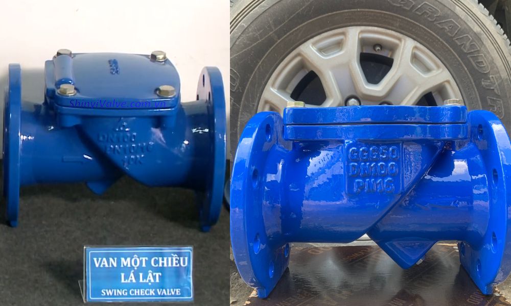 vì sao chọn van 1 chiều lá lật dn100 gang