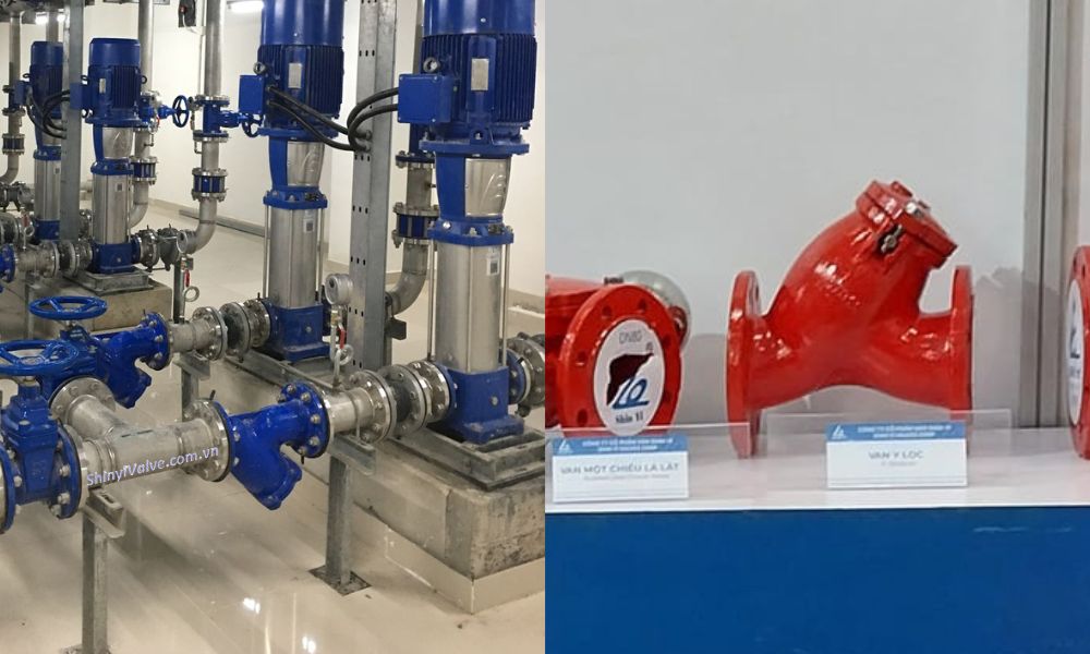 y lọc dn65 gang dùng với nước thải