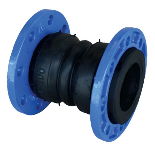 ảnh khớp nối mềm cao su 2 cầu shinyi mặt bích