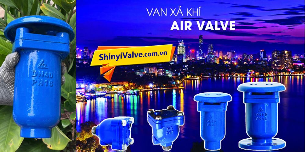 kho van xả khí shinyi