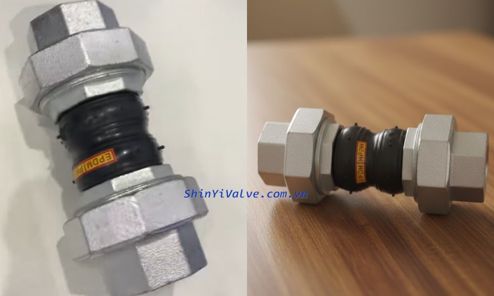 khớp nối mềm cao su nối ren shinyi là gì