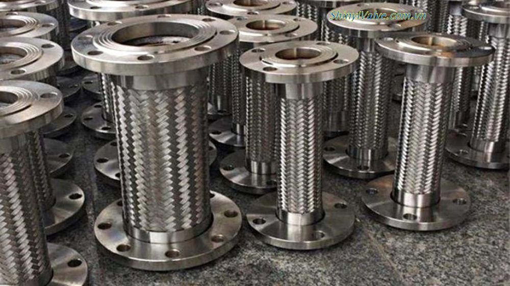 kích cỡ của khớp nối mềm inox Shinyi