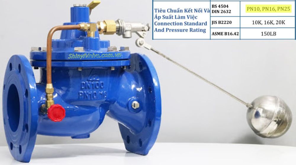 ký hiệu pn trên thân shinyi h100 dn100