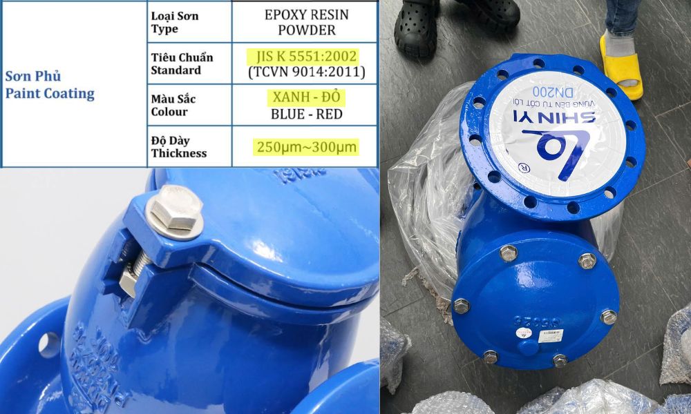 lớp sơn của shinyi ystx dn200