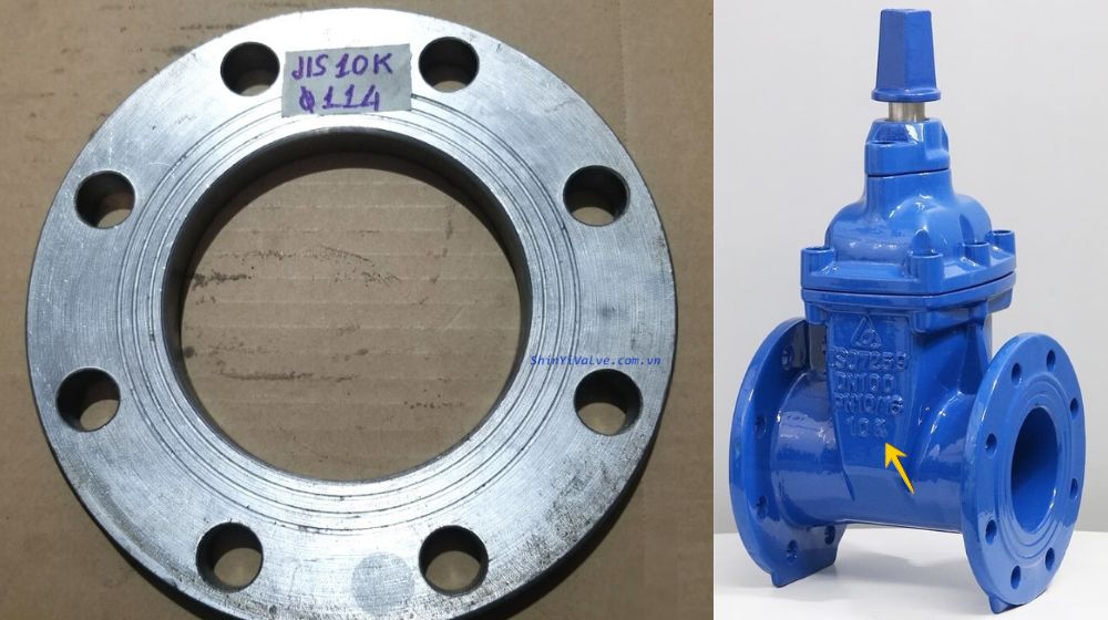 phạm vi của tiêu chuẩn mặt bích jis 10k