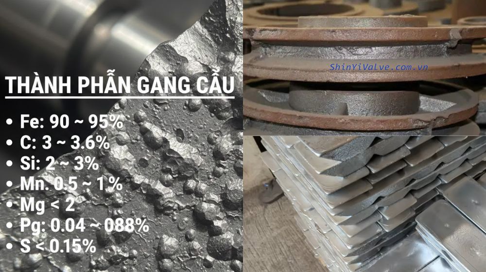 thành phần gang cầu là gì