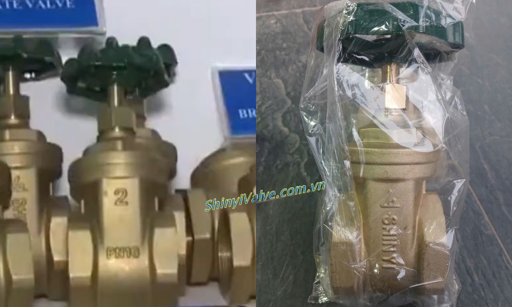 thông tin in thân van cửa đồng shinyi RVHT DN50