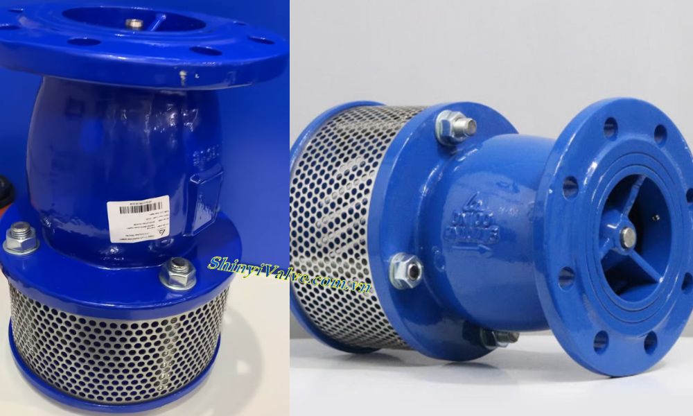 thông tin trên thân van hút Shinyi SFVX DN100