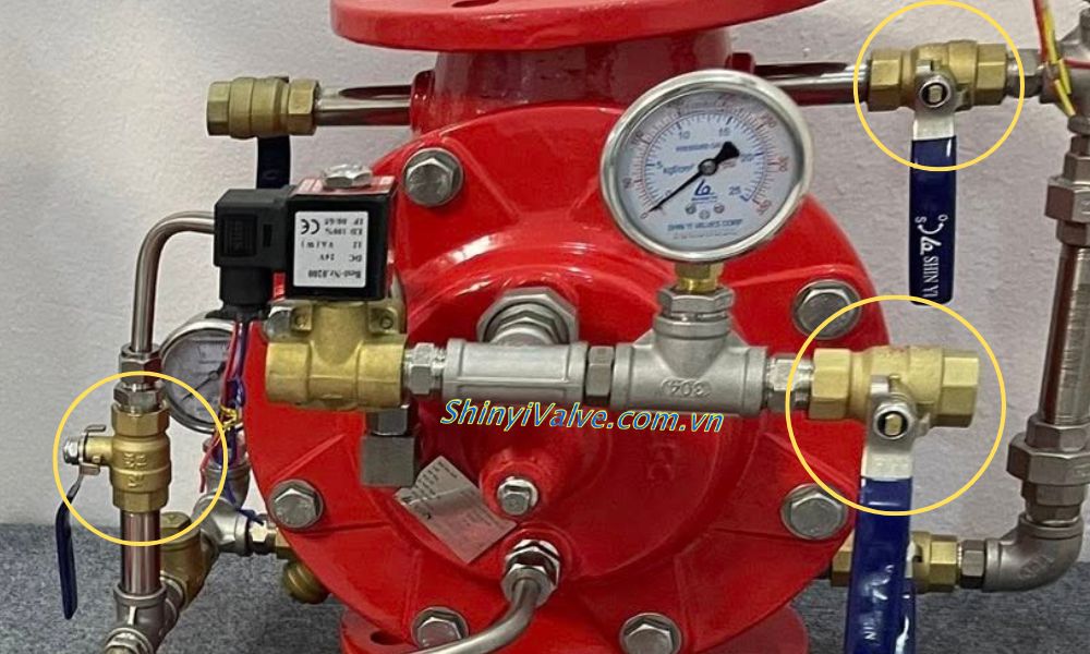ứng dụng van bi đồng shinyi BALT DN20