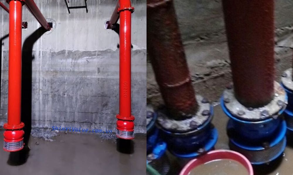 ứng dụng van hút Shinyi SFVX DN250