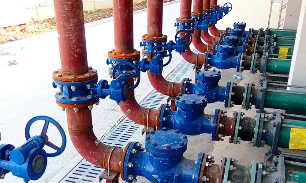 ứng dụng van shinyi fbgs dn100