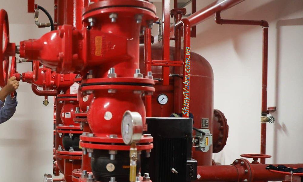 ứng dụng van Shinyi SCVX DN150