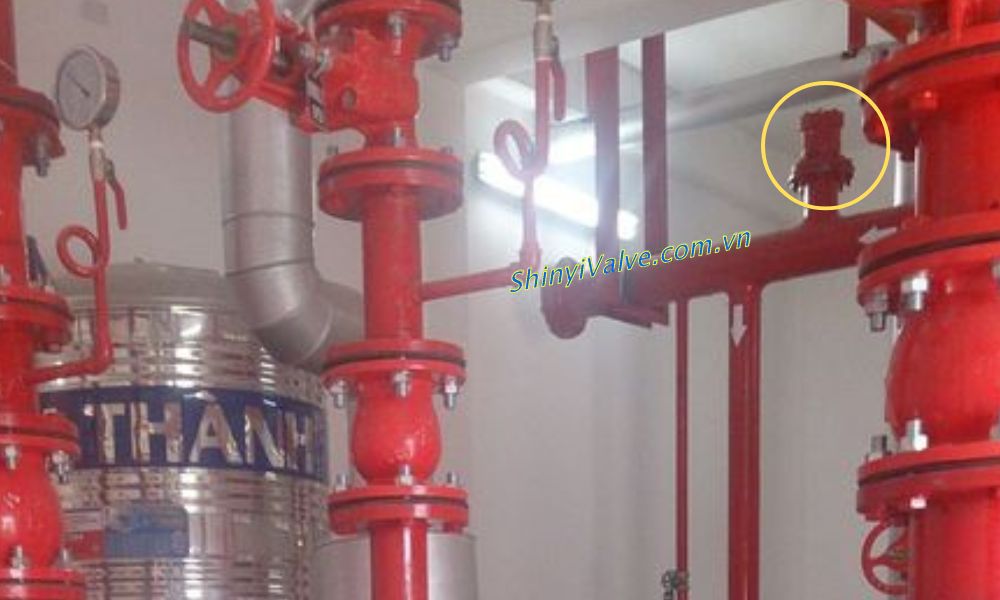 ứng dụng van shinyi WHAX DN80