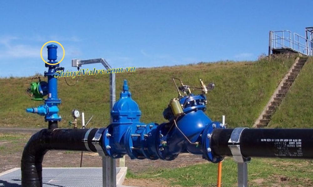 ứng dụng van xả khí shinyi ARCX DN50