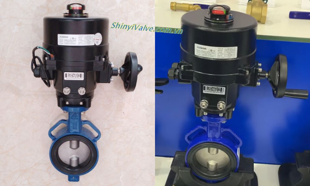 van bướm shinyi WEOM DN100