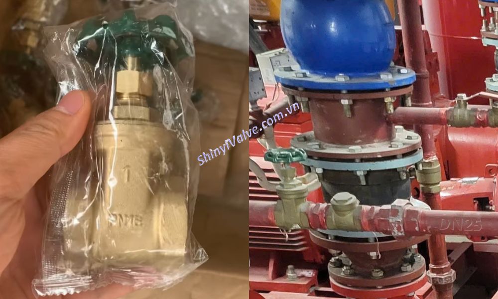 van cửa đồng shinyi RVHT DN25