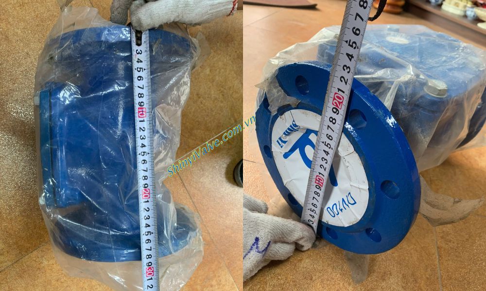 yếu tố kích thước van shinyi RDCV DN100