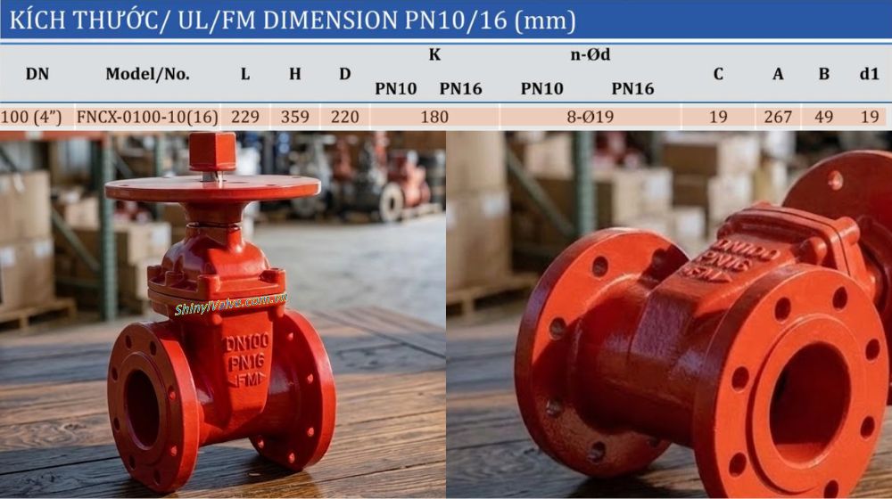 kích thước của shinyi fncx 0100 10 16