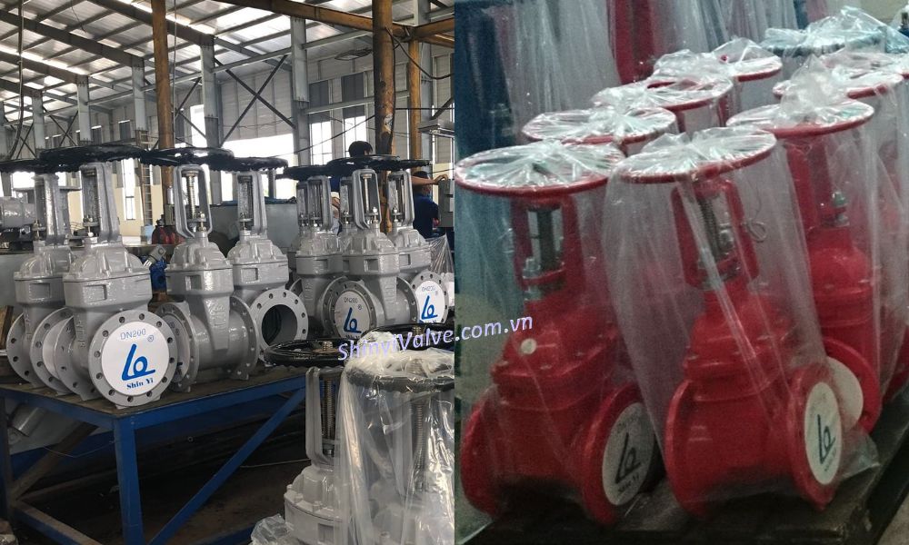 sản xuất van cổng shinyi GRHX DN200