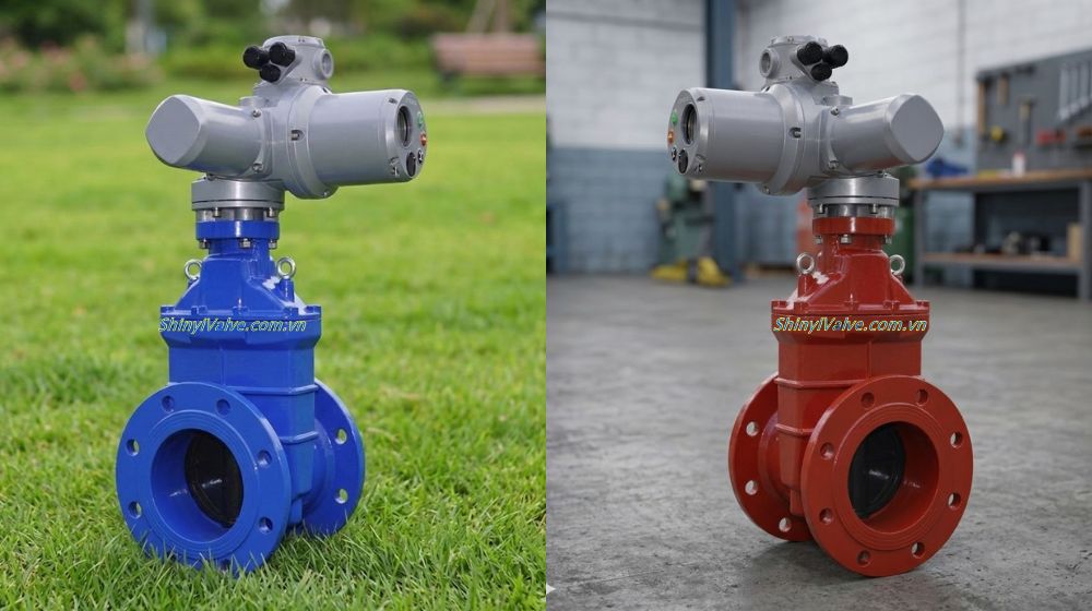 tìm hiểu van cổng điện shinyi emd dn100