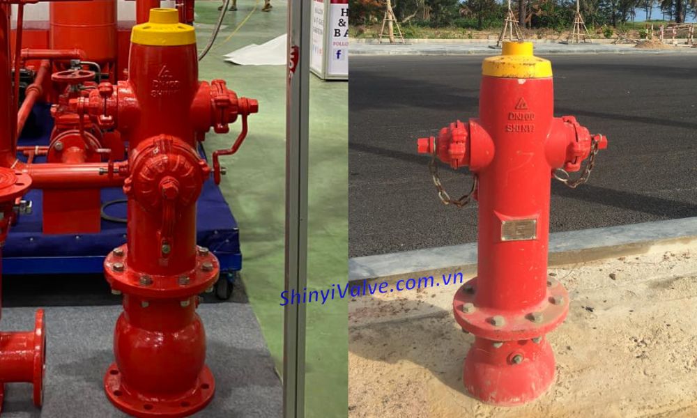 ứng dụng trụ shinyi FHDH DN100