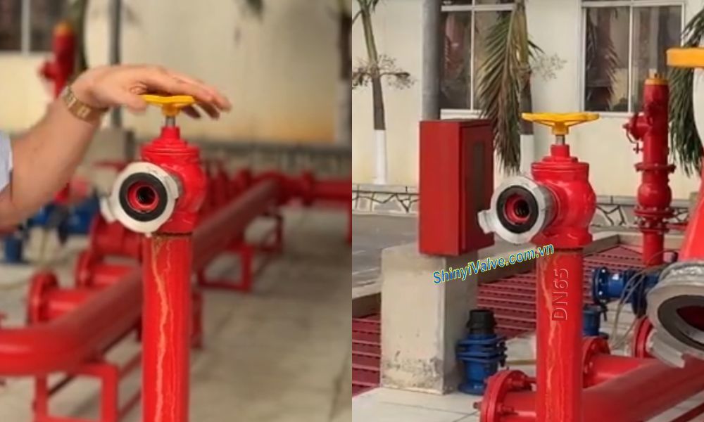 ứng dụng van shinyi FHIA DN65