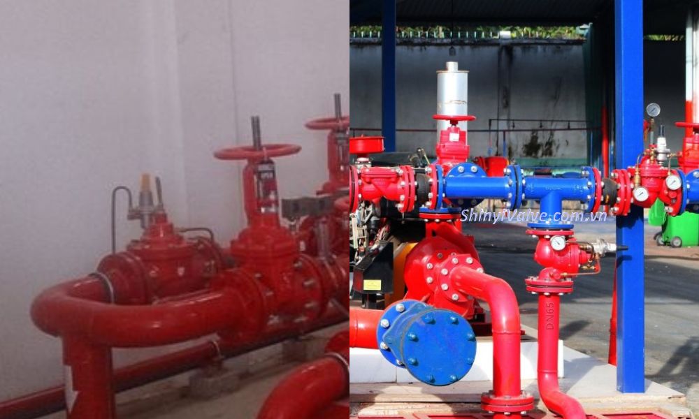 ứng dụng van shinyi H500 DN65