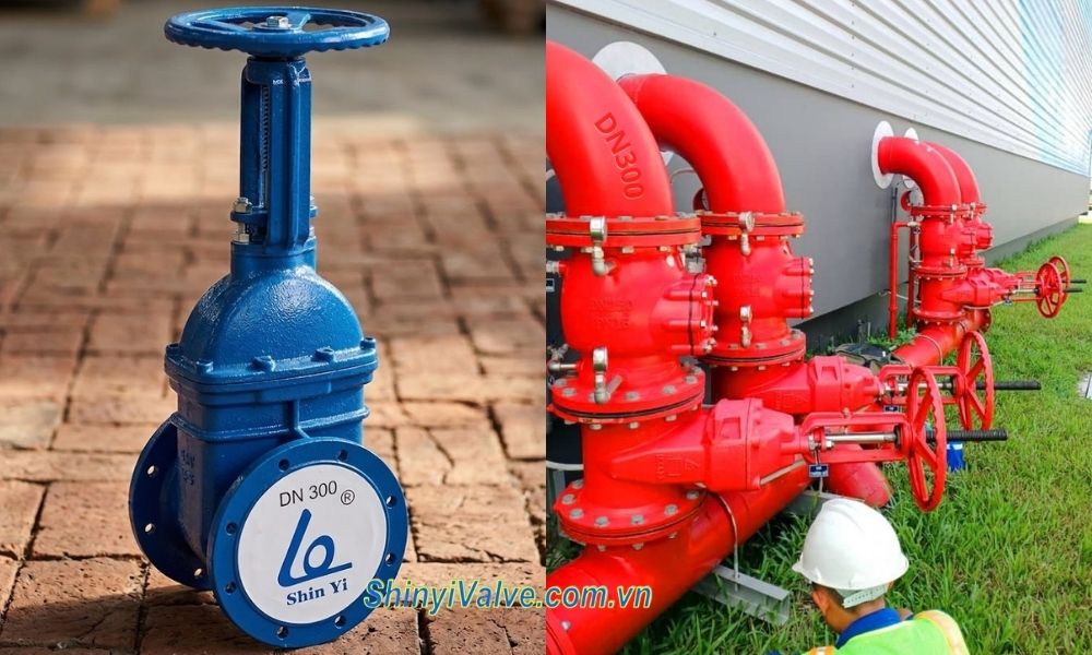 van cổng shinyi GRHX DN300