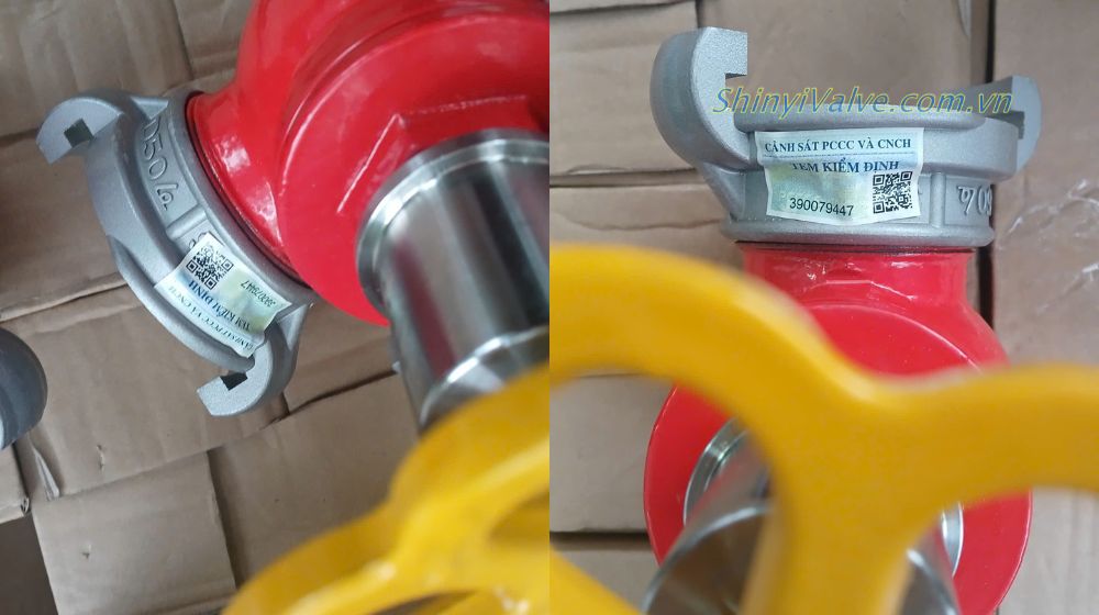 van góc giảm áp shinyi có được kiểm định không